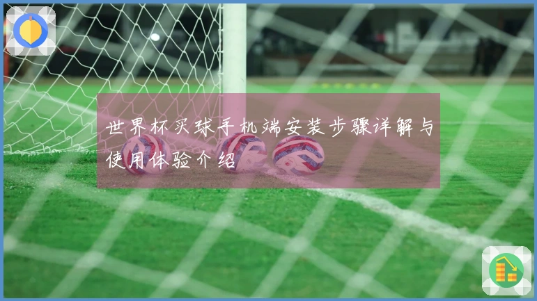 世界杯买球手机端安装步骤详解与使用体验介绍